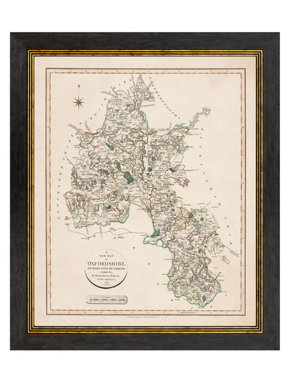 c.1806 County Maps of England styled view – Leya Buster Interiors
