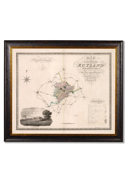 c.1830 County Maps of England styled view – Leya Buster Interiors