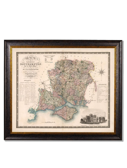 c.1830 County Maps of England styled view – Leya Buster Interiors