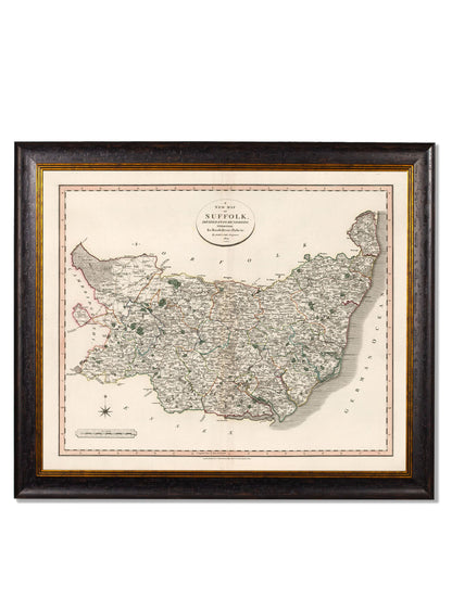c.1806 County Maps of England styled view – Leya Buster Interiors