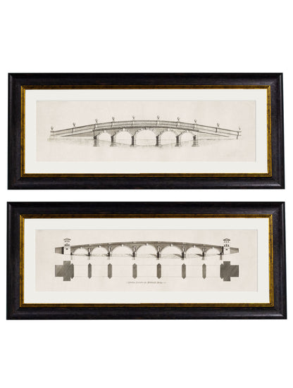 c.1756 Architectural Elevations of Bridges detail – Leya Buster Interiors
