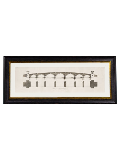 c.1700's Architectural Elevations of Bridges styled view – Leya Buster Interiors