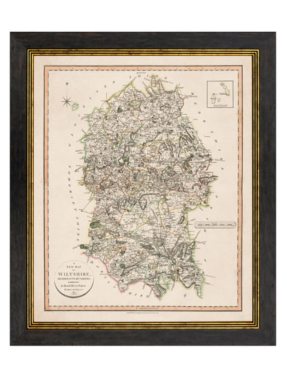 c.1806 County Maps of England styled view – Leya Buster Interiors