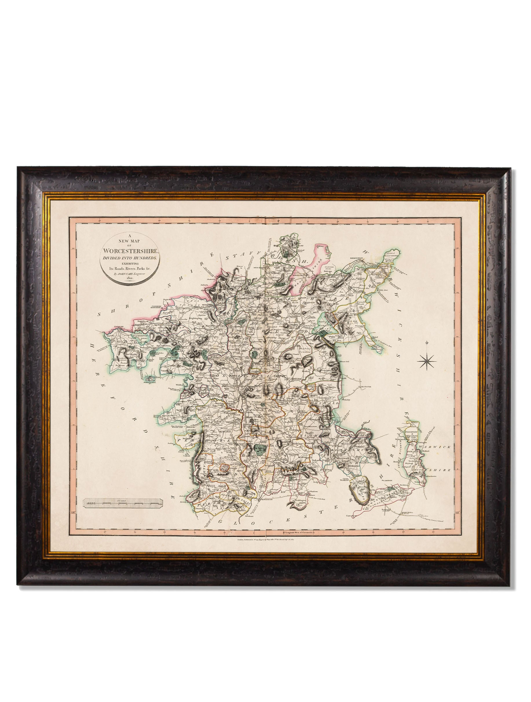 c.1806 County Maps of England styled view – Leya Buster Interiors
